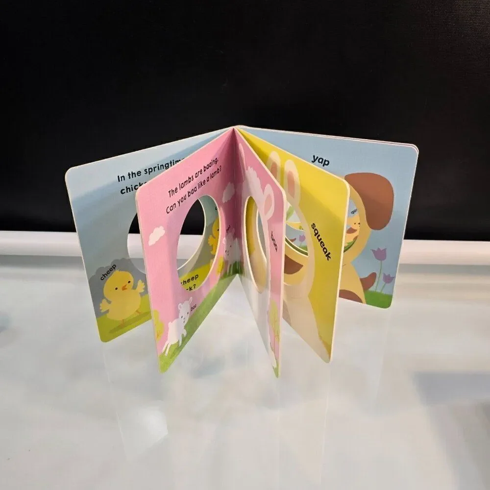 3 Mirror Mirror Board Books Wild Animals Farm Animals Baby Animals